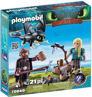 PLAYMOBIL Dragons Hicks und Astrid  70040