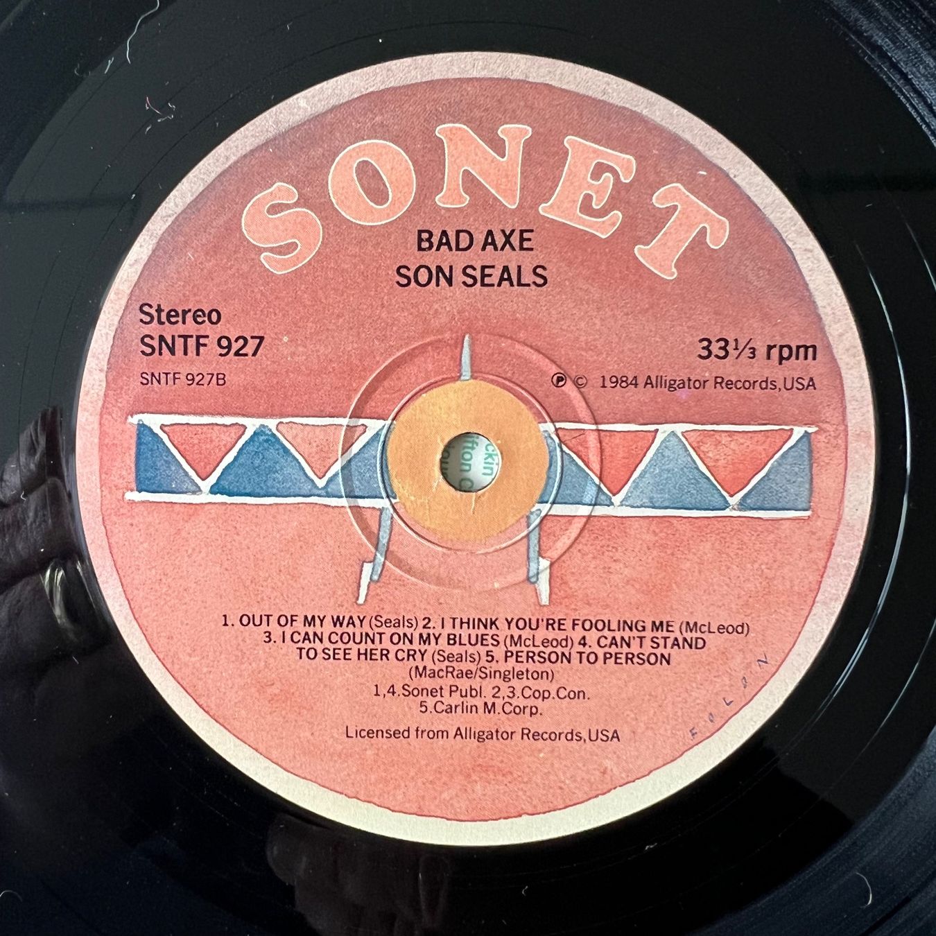 Dischi in vinile: Son Seals - Bad Axe / 1. UK-Press. 1984 - TOP – Usato da Gais venduto da soundcave57 2