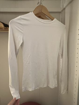 Langarmshirt H&M weiss Grösse S in gutem Zustand