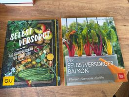 2 Bücher Selbstversorger Garten und Balkon