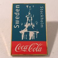 Z943 - Pin Coca Cola Coke rund um die Welt: Sweden Stockholm