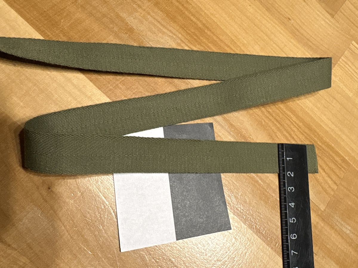 Tessuti: grünes Webband 5 Meter lang – Nuovo (secondo la descrizione) da Rümlang venduto da resale35