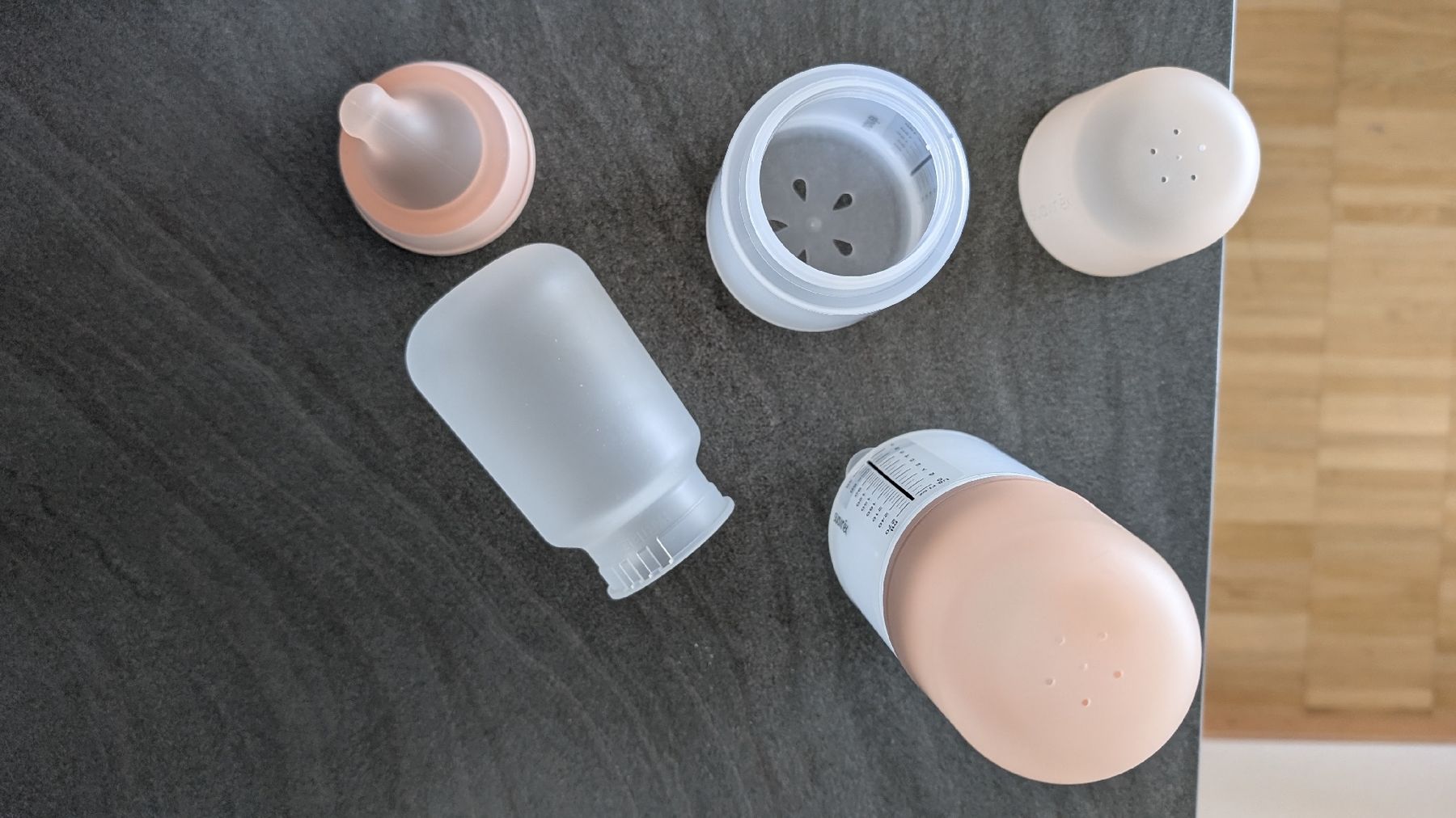 Baby-Mahlzeiten: 2 biberons Suavinex  – Neu (gemäss Beschreibung) aus La Conversion von deborah22 2