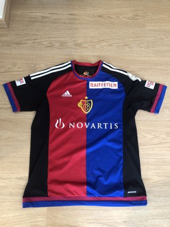 Maillot/Trikot FC Basel Adidas #7 ZUFFI mit autogramm
