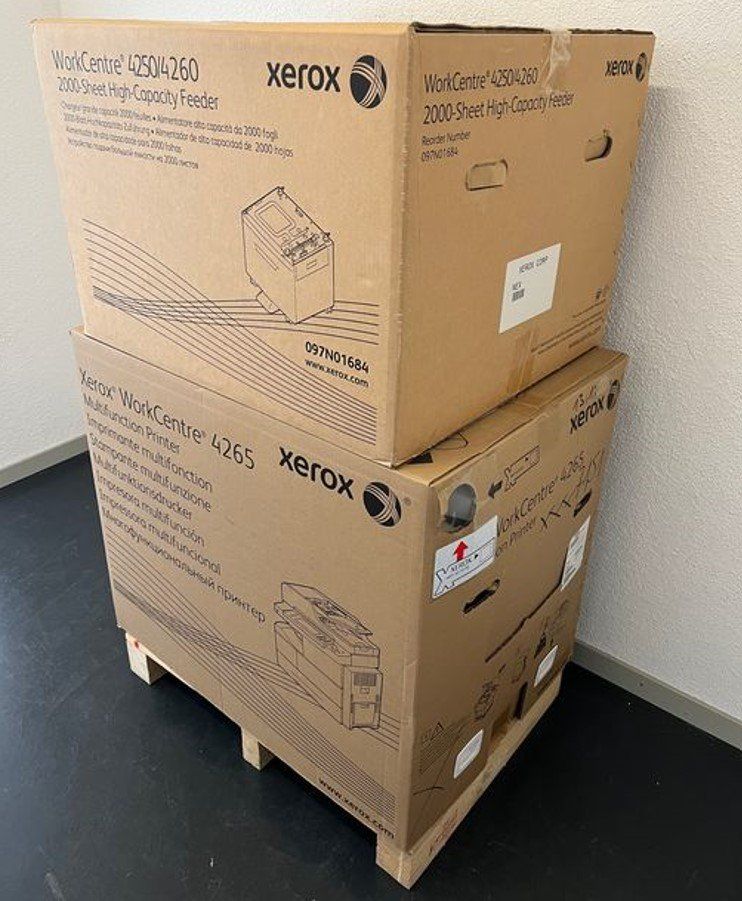 Xerox Drucker: Xerox WorkCentre 4265dn, A4 S/W MFP, neu, originalverpackt – Neu und originalverpackt aus Glattbrugg von copytron 2