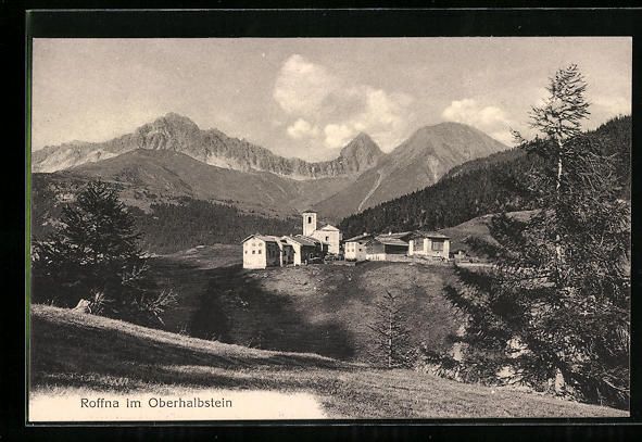 Cartes postales: Roffna im Oberhalbstein, Gesamtansicht v – D'occasion à Berlin par bartko-reher