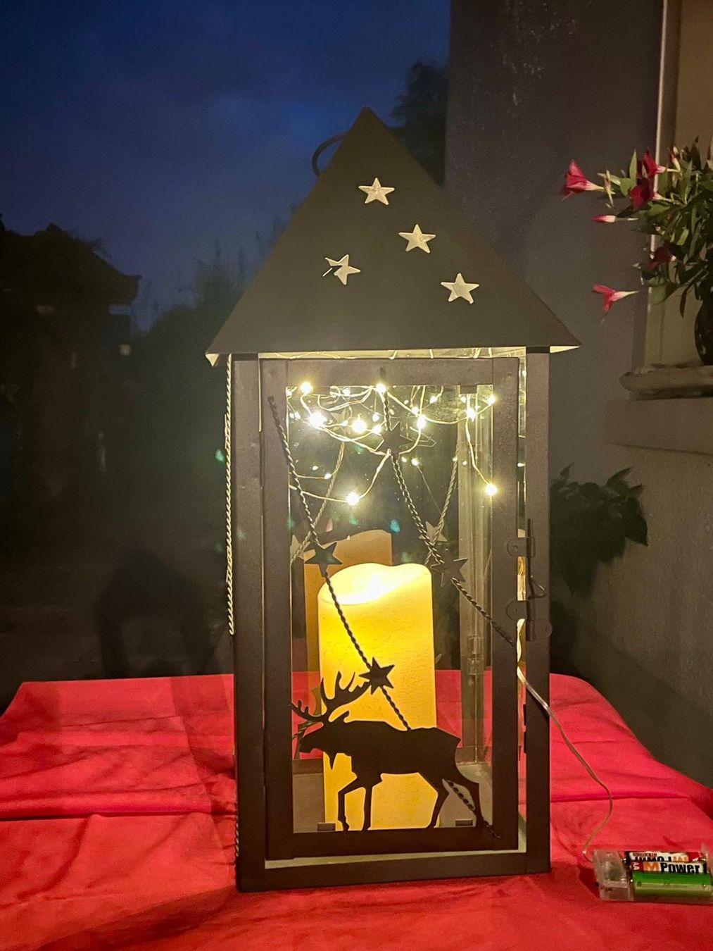 Lanterne: Laterne mit Rentiermotiv – Usato da Niederlenz venduto da lil_jxk8 4