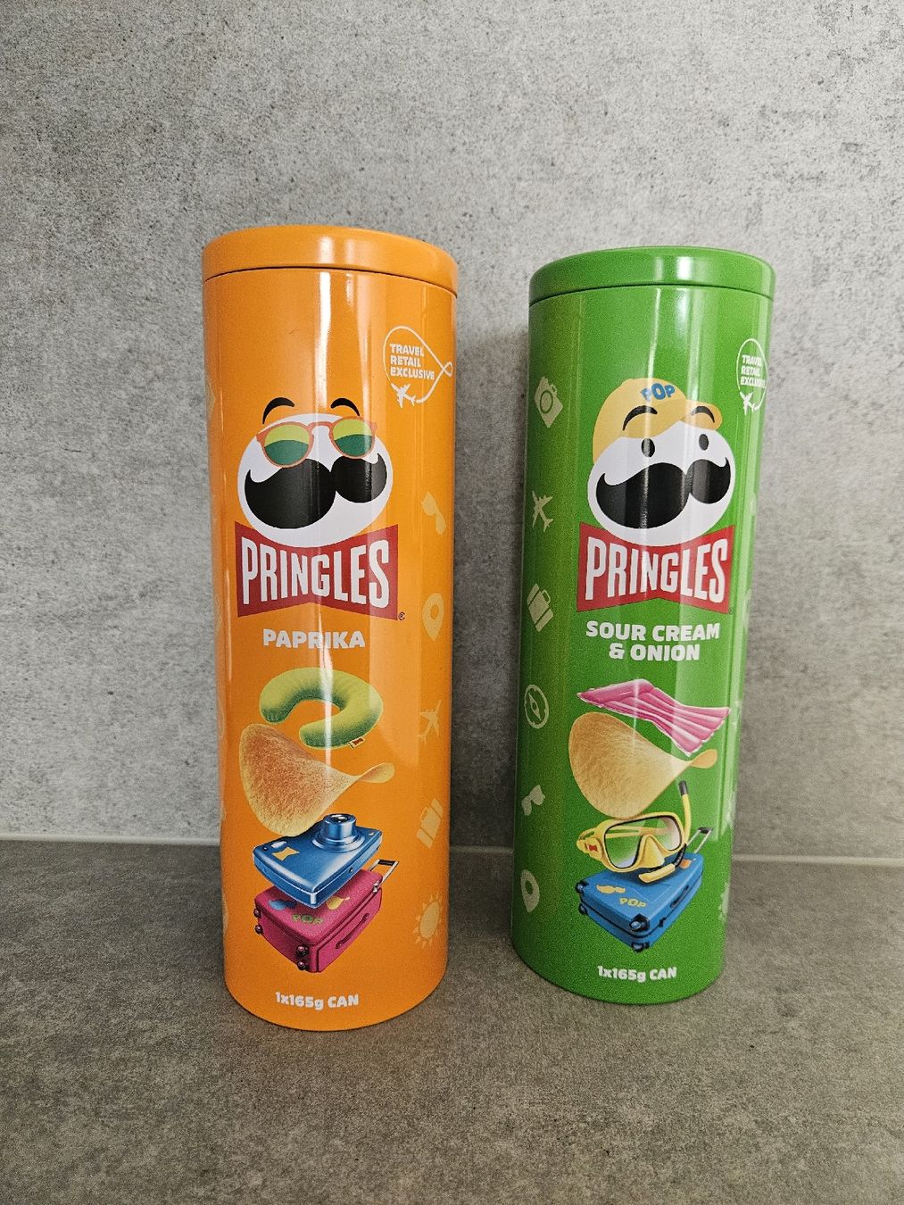 Behälter & Ähnliches: Pringles Dose leer, Sammelobjekt, 2 Stück! – Gebraucht aus Cham von Fischli84