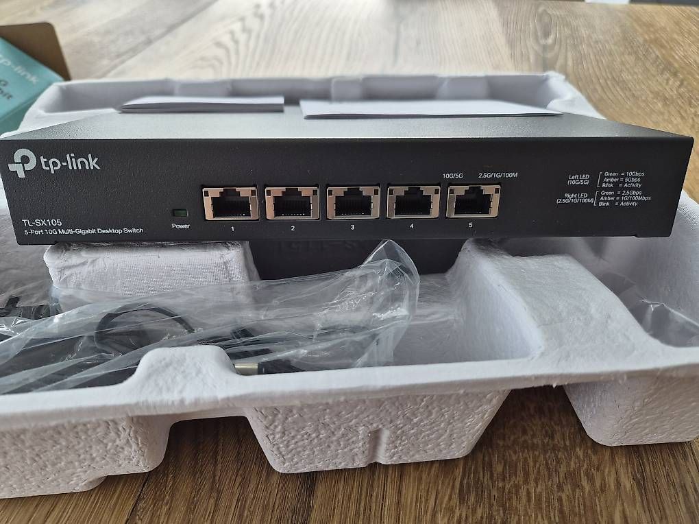 TP-Link Hub & Switch: Neuer 10G Switch TP-Link TL-SX105 – Usato da Niedergösgen venduto da Slender01 1