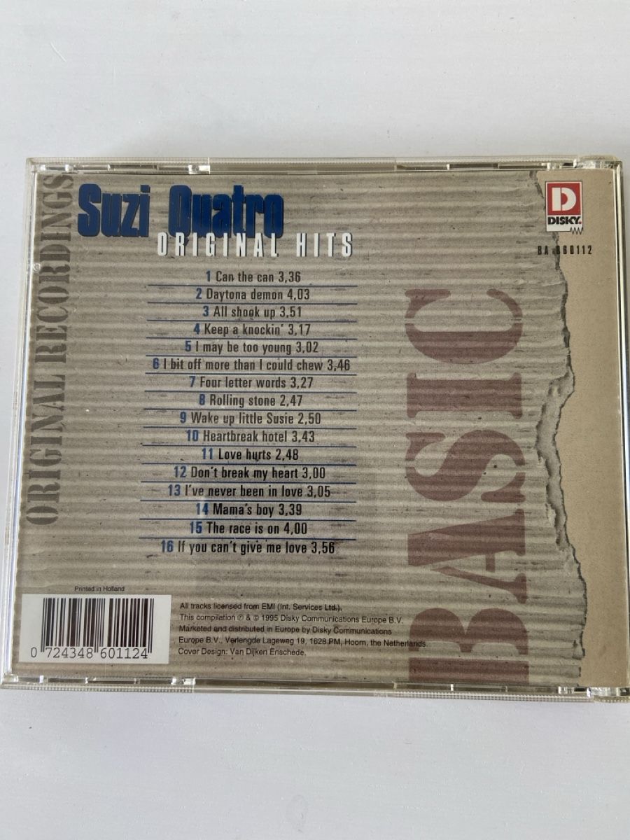 CDs: Suzi Quatro Original Hits CD – D'occasion à Gossau SG par shnizzle 1
