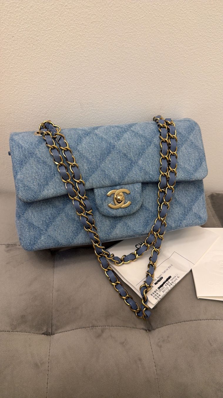 Chanel Borse da donna: Sac chanel timeless denim taille small fullset – Nuovo e nell'imballaggio originale da Bussigny venduto da tmu_8p2m 1