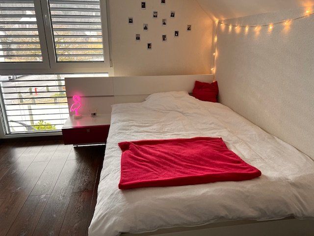 Lits: Bett mit Nachttisch – D'occasion à Giebenach par florko01