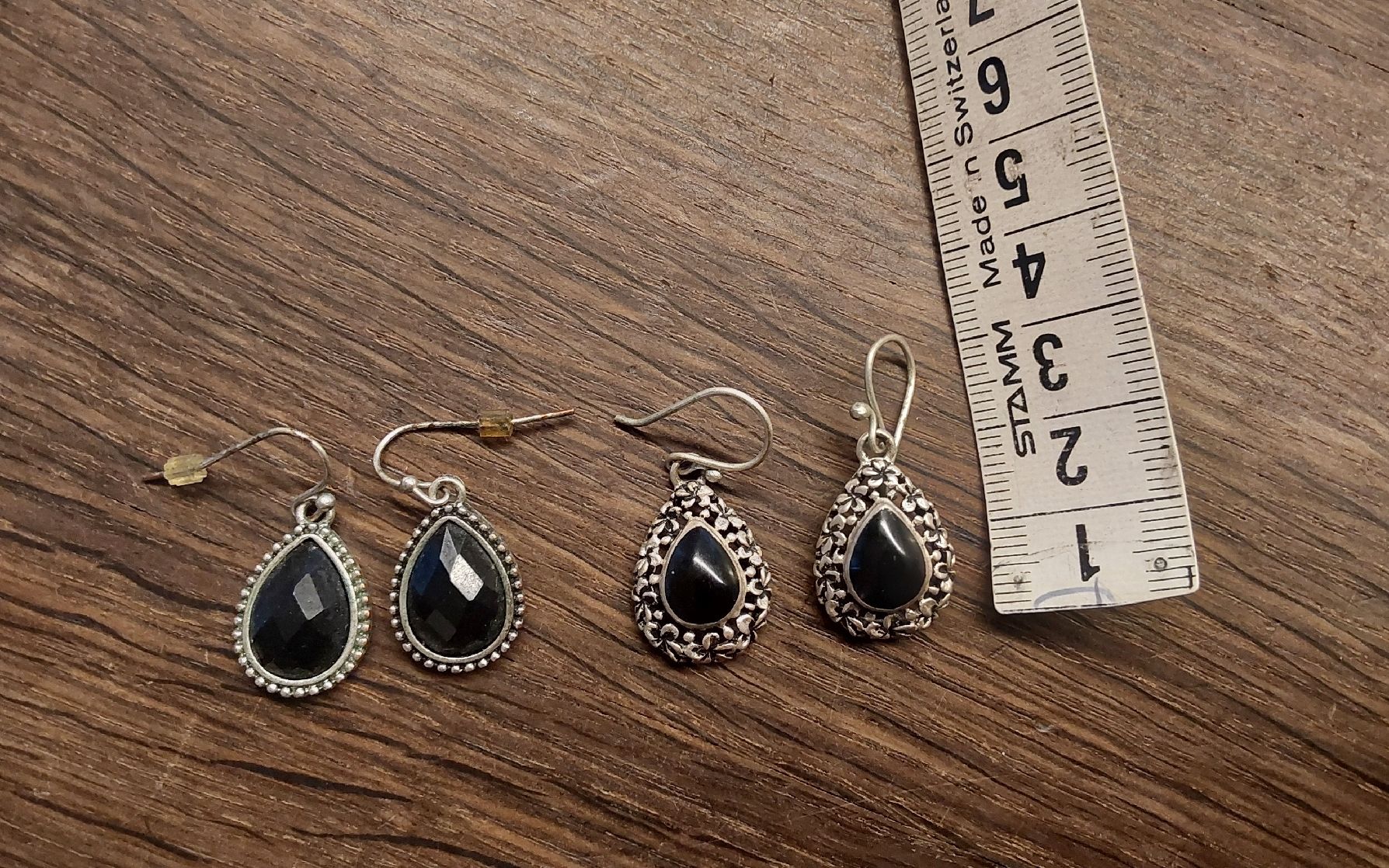 Orecchini pendenti & Orecchini a lobo: 2 Paar Ohrschmuck – Usato da Köniz venduto da scopello12 1