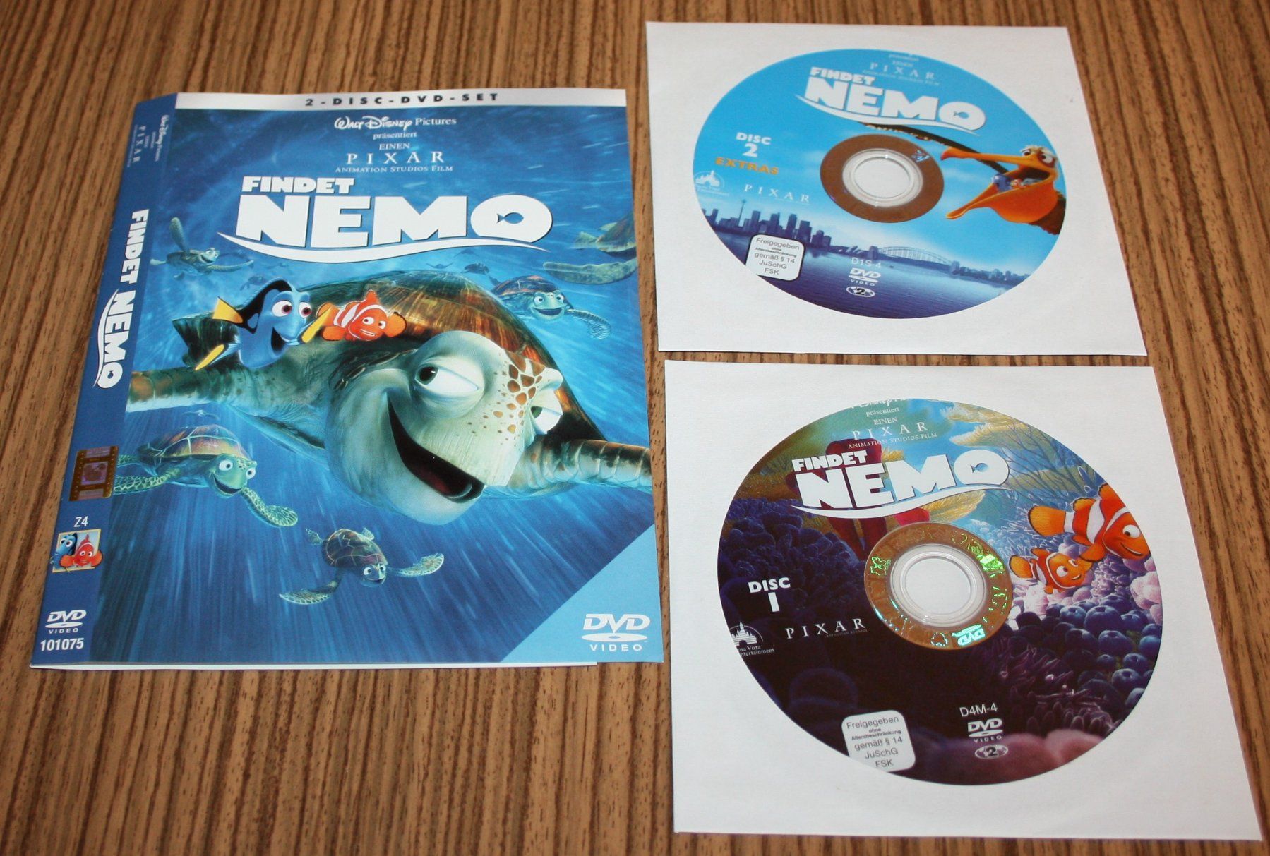 Alle DVDs: DVD Findet Nemo ohne Cover – Neu (gemäss Beschreibung) aus Flüelen von Rosegarden
