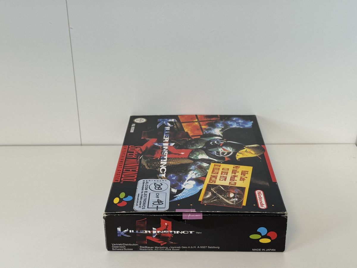 Giochi: Super Nintendo Killer Instinct - Komplett in OVP – Usato da Herznach venduto da marco_0123 2
