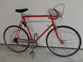 Vintage Rennvelo / Retro Rennrad, rot, ca. 1990