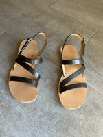 Sandales noires cuir pointure 37