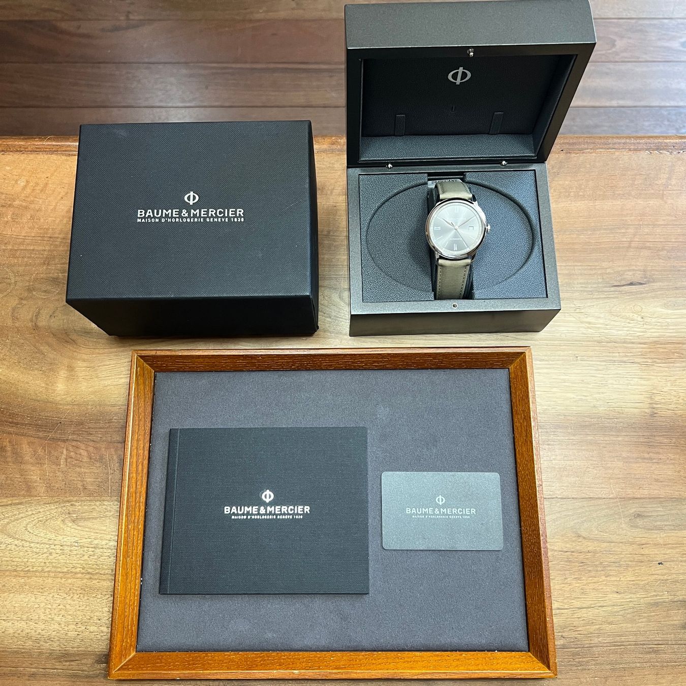Baume & Mercier Orologi: Baume & Mercier Classima Automatic Date Full Set M0A10695 – Usato da Carouge GE venduto da Watchaser 9