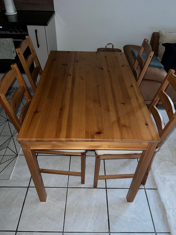 ++ IKEA JOKKMOKK TISCH ESSTISCH + 4 Stühle TOP ++ Kaufen auf Ricardo