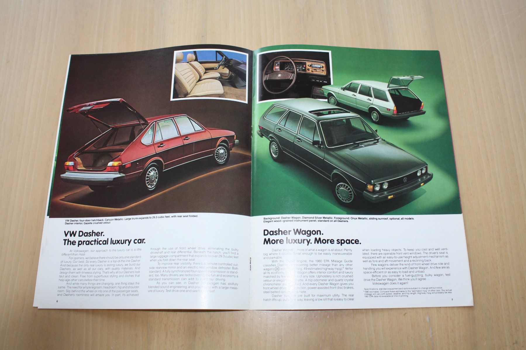 VW Documenti: VW Modell Programm Prospekt USA 1981 – Usato da Wikon venduto da erwin400 3