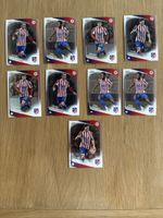Topps Chrome UCC 25/26 Atletico Madrid Team lot x 9