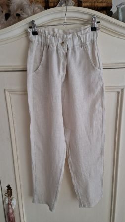 Leichte 100 % Leinenhose Made in Italy