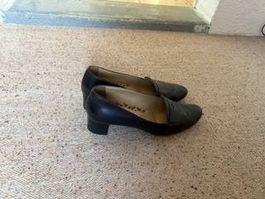 Gianna Light Pumps schwarz Leder Grösse 41 – gebraucht