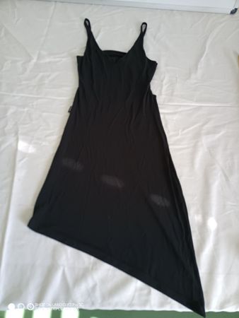 Schwarzes FONTF Sommerkleid, Grösse S, Asymmetrisch 🖤