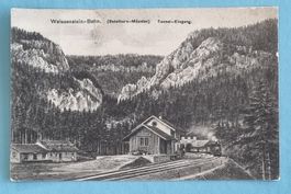 Oberdorf - Bahnhof - Güterschuppen - Weissenstein-Bahn 1908
