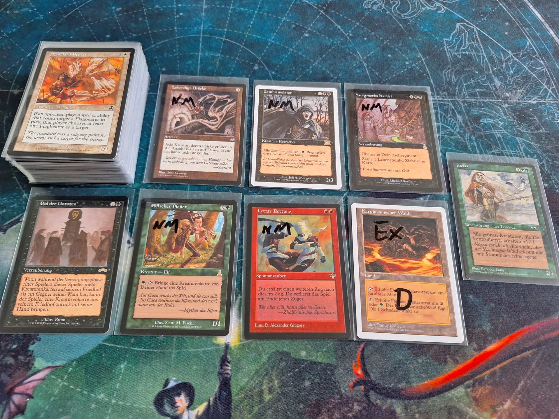 Magic The Gathering Sammelbilder & Trading cards: 76 vintage Magic Karten – Gebraucht aus Aarau von bag_t65l