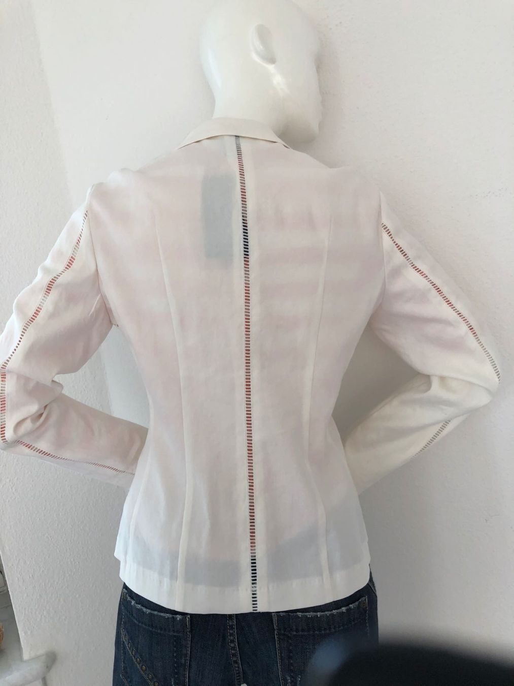 Marc Cain Giacche: Marc Cain Blazer Leinen Gr 42 N5 L – Nuovo (secondo la descrizione) da Volketswil venduto da praxis12 6