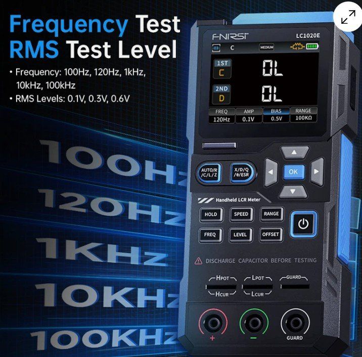 Mesurer: LCR Meter Fnirsi 1020E – Neuf avec emballage d'origine à Horw par Arta20000 4