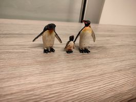 Pinguine Familie Baby Elastolin Linol Preiser Spielzeugfigur