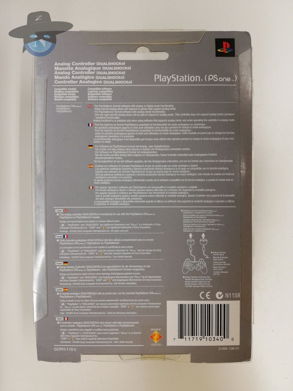 Sony Controller: Dualshock Analog Controller - PSOne weiss - NEU – Nuovo (secondo la descrizione) da St. Gallen venduto da zorro_dc 1