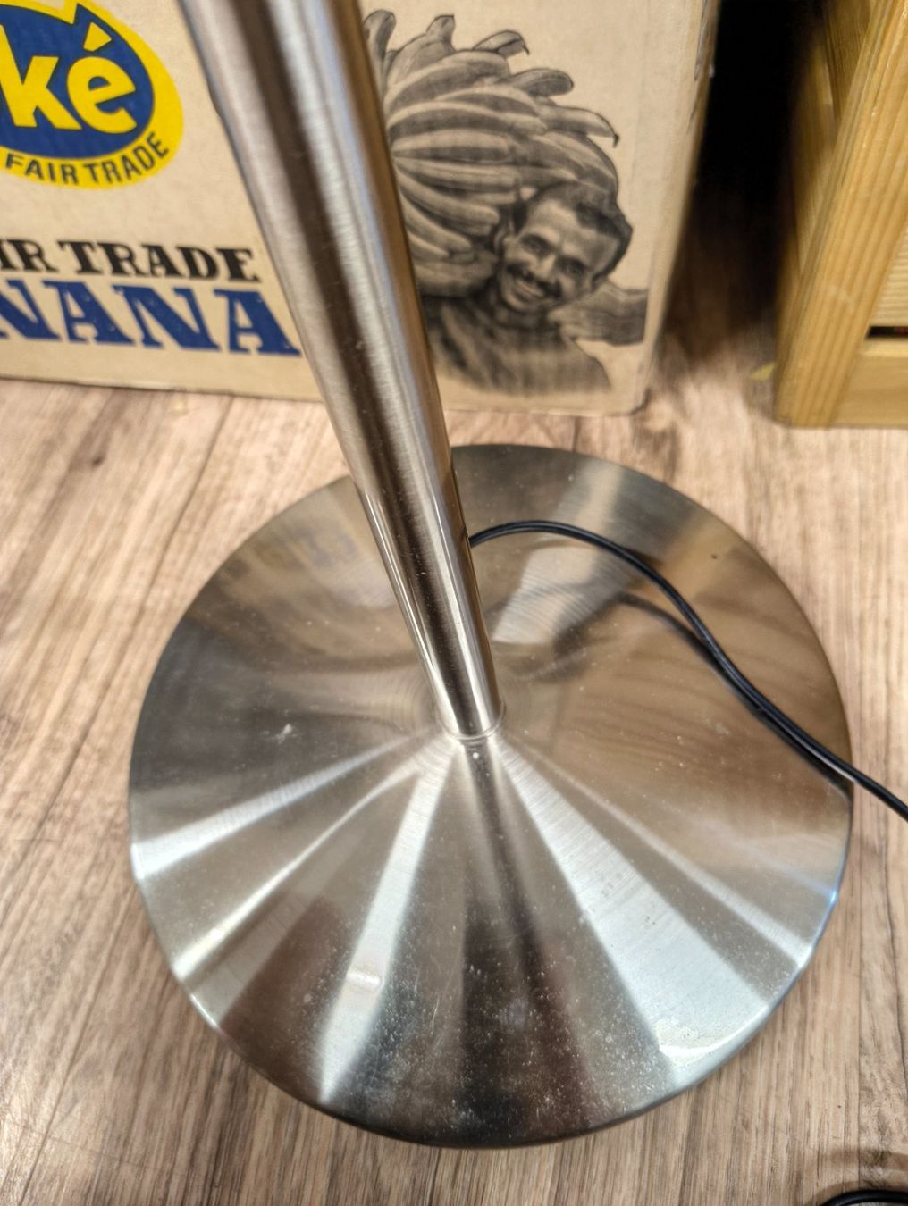 Lampade: Stehlampe aus Chrom – Usato da Basel venduto da bk_brockibasel 4