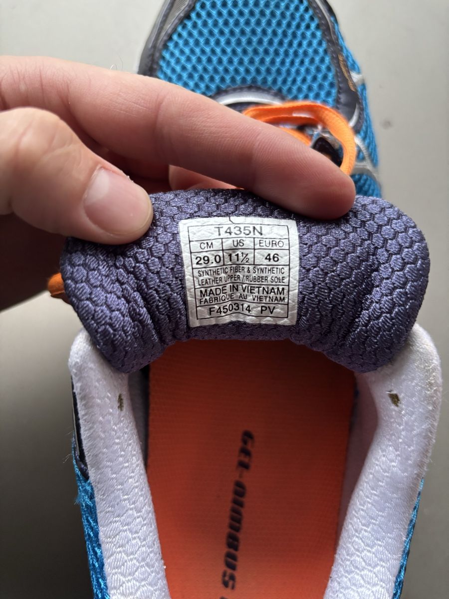 Asics Scarpe da uomo: Asics Laufschuhe Gr. 46 – Usato da Zürich venduto da Eldi00 4