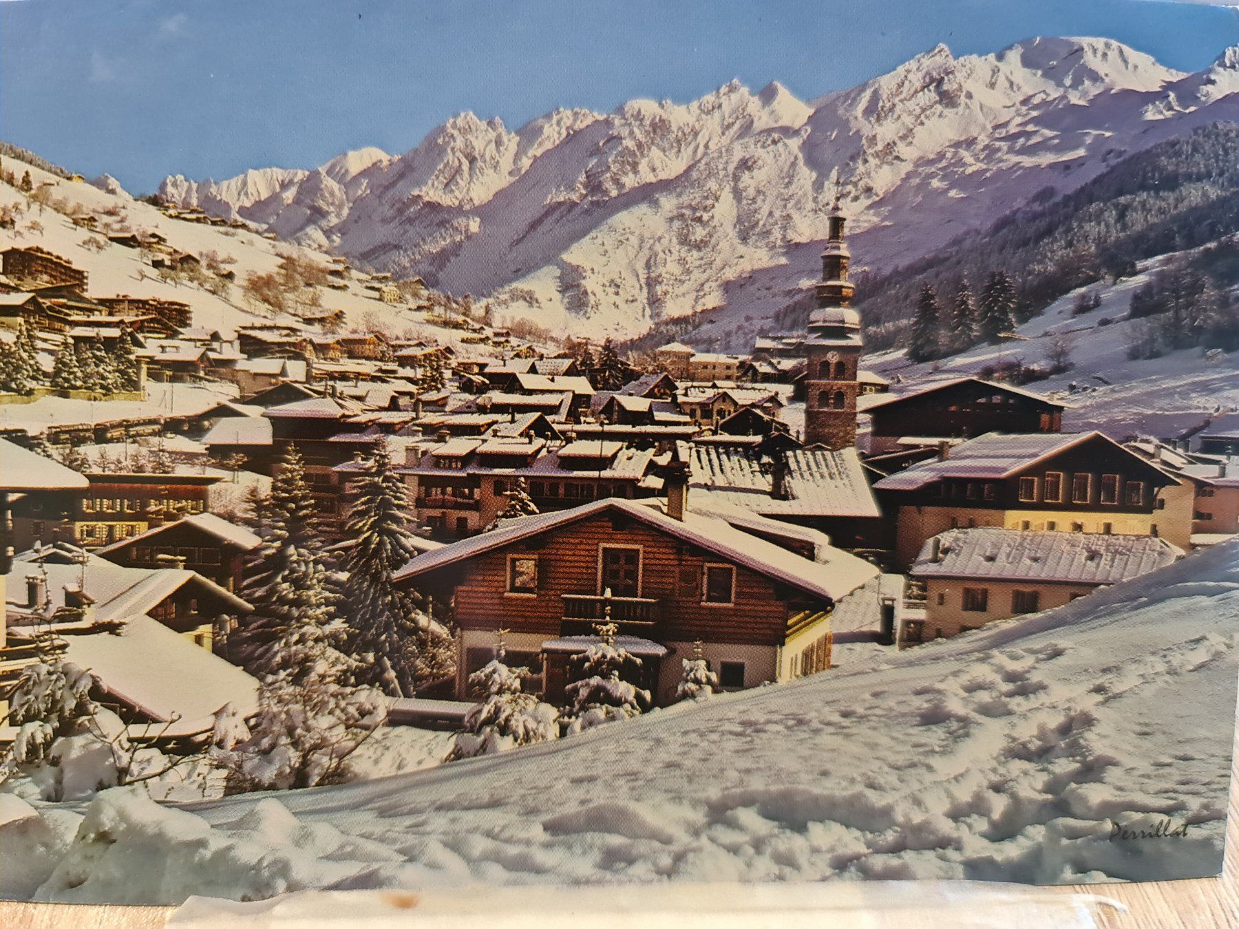Cartoline postali: Postkarte La Clusaz – Usato da Dintikon venduto da Vexi