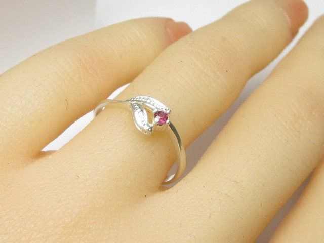 Anelli: feiner Ring Silber 925 + MP Spinell rot Gr. 54 – Usato da Ermatingen venduto da Decovin 4