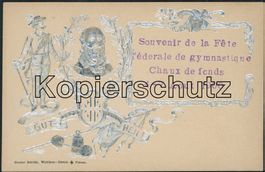 NE La Chaux de Fonds - Sport - Turnen - Festkarte