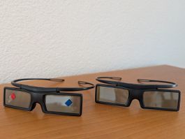 Samsung 3D-Aktivbrille SSG-4100GB, Set à 2 Stück