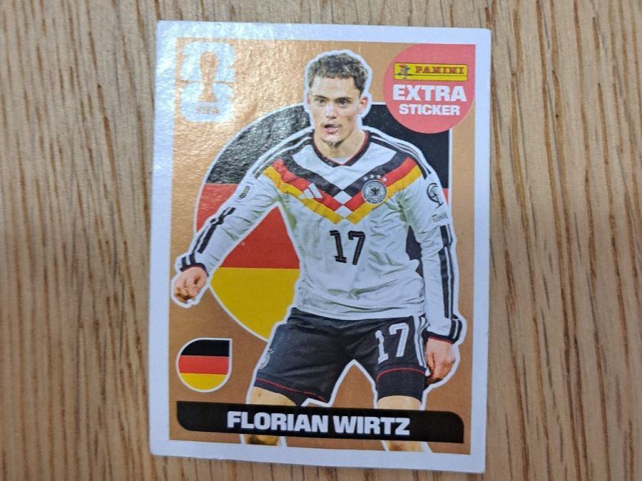 Panini Carte collezionabili: WM 2026 Florian Wirtz extra Sticker Bronze – Usato da Wil SG venduto da Gabri6