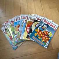 Comic Sammlung Donald Duck 10 Hefte gebrauchter Zustand