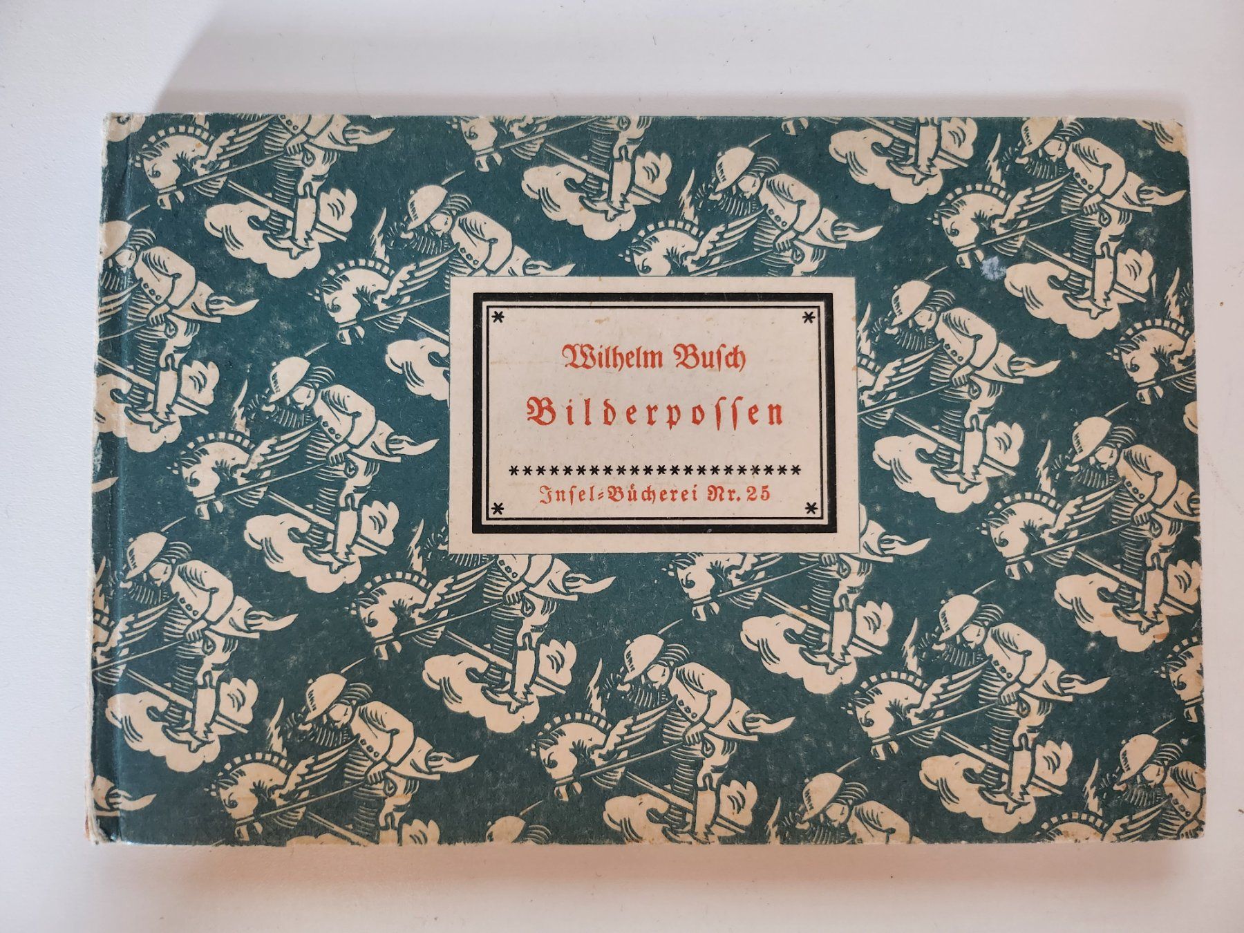 Libri: Insel: Wilhelm Busch Bilderpossen – Usato da Dietikon venduto da Buchantiqdietikon