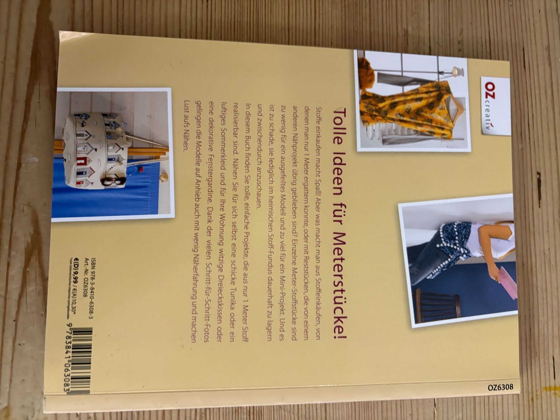 Libri: Nähbuch: Alles aus 1 Meter Stoff – Usato da Kriessern venduto da Wauwau02 1