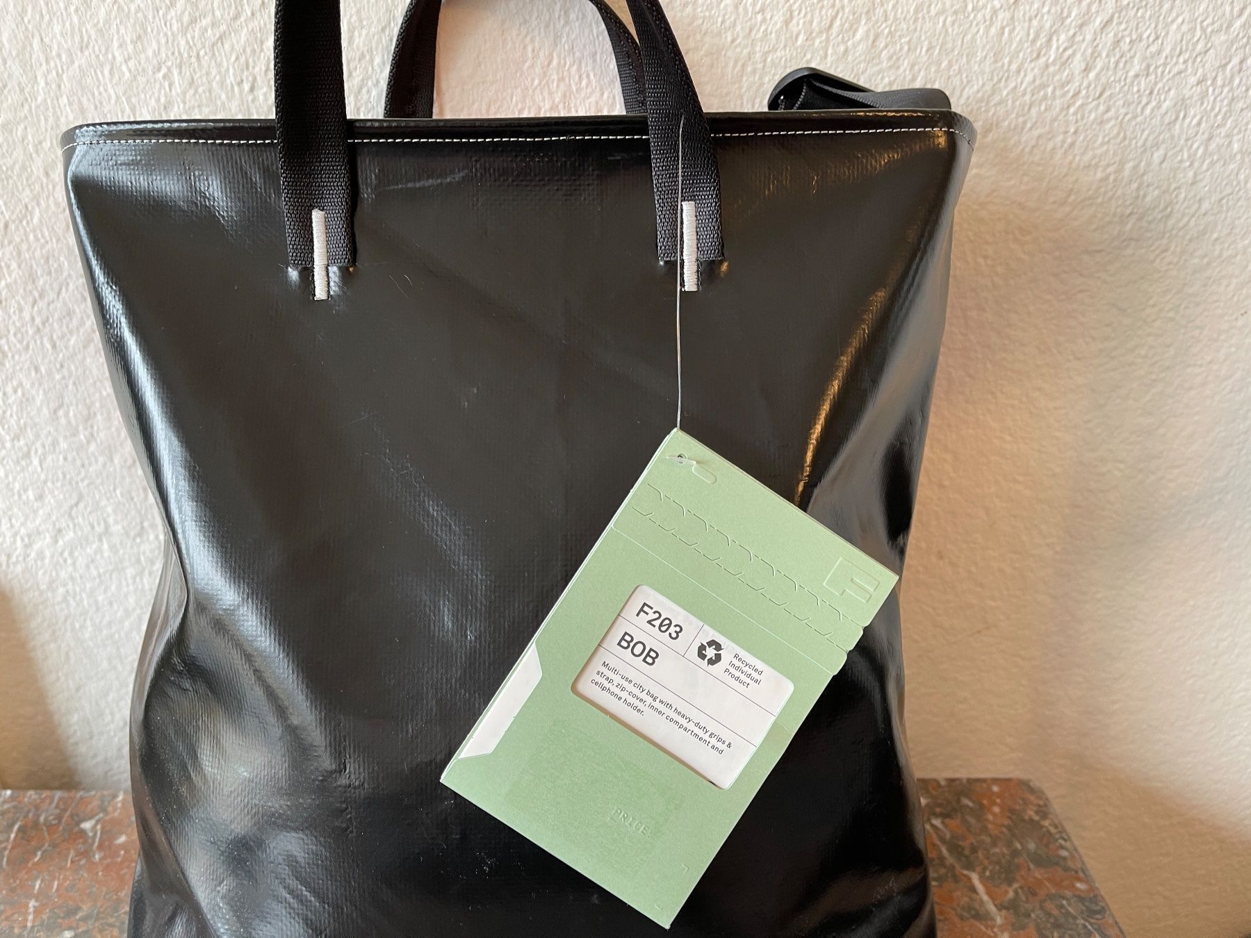 Freitag Borse: Freitag Tasche Schwarz BOB F203 – Nuovo e nell'imballaggio originale da Worblaufen venduto da Sissi10 5