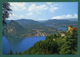 Lugano con San Salvatore, 1983, gelaufen