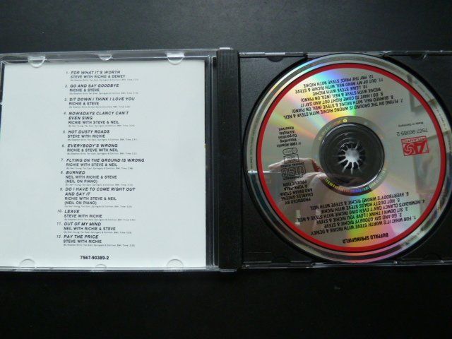 CD: Buffalo Springfield (feat. Young/Stills) - same (1966) – Usato da Au ZH venduto da sikoku 1