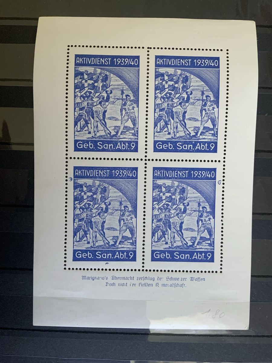 Alle Briefmarken: Soldatenmarken – Neu (gemäss Beschreibung) aus Binningen von chr_cr5n