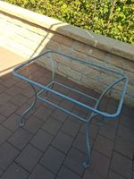 Tischgestell aus Metall silberfarben gebraucht guter Zustand