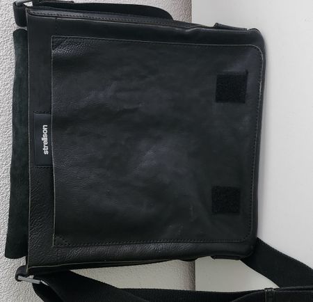 Umhängetasche Strellson Leder schwarz gebraucht